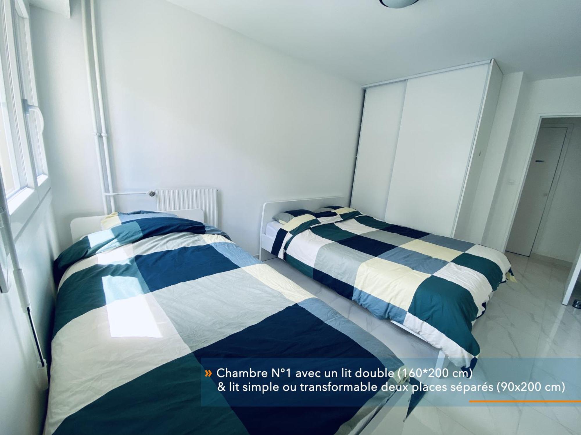 Parisien Neuf, Moderne Avec Grande Salon, 2 Chambres, 4 Lits, Parking Gratuit, 15min De Paris Et 13 Min Aeroport Orly Appartement Vitry-sur-Seine