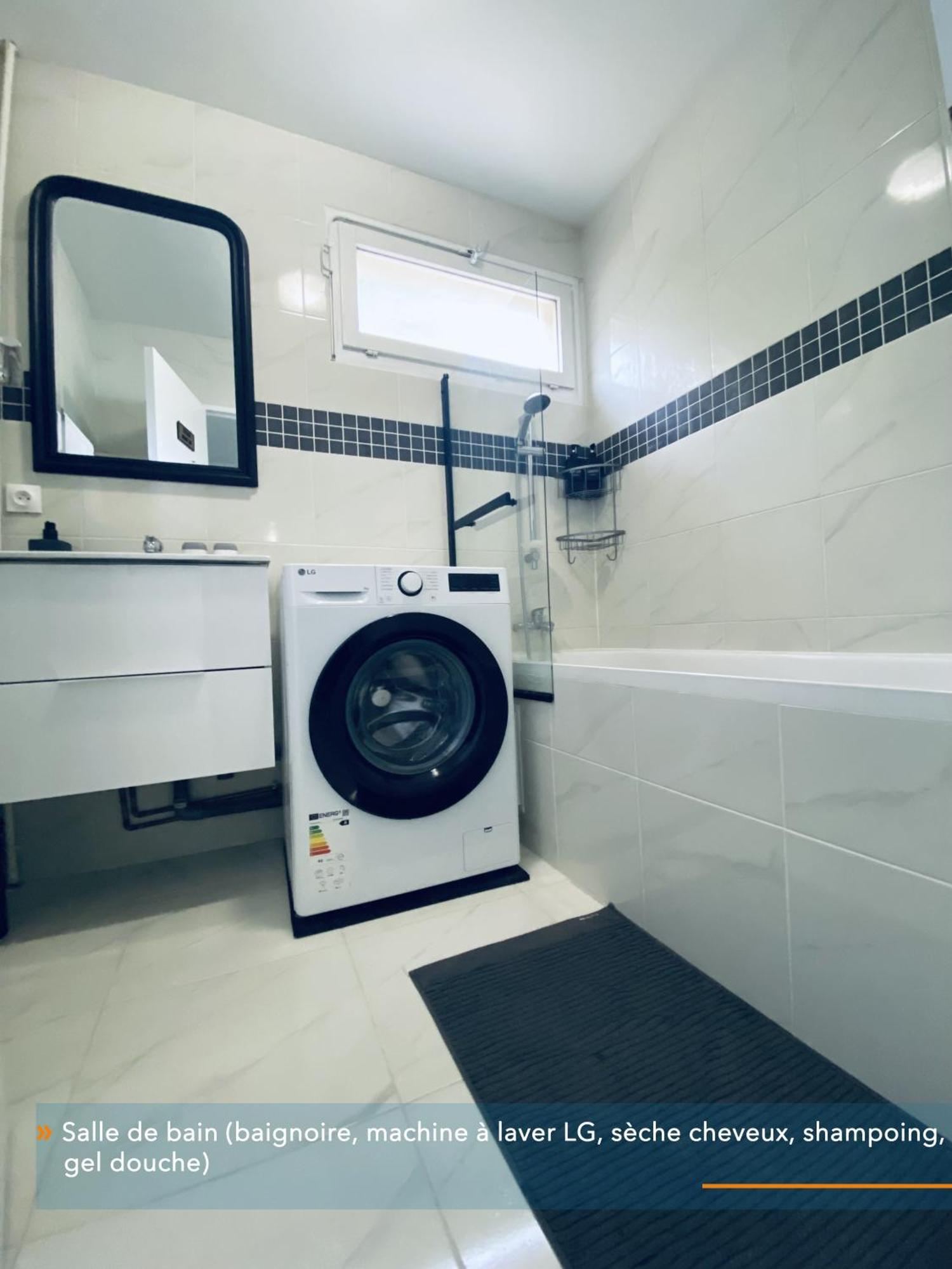 Parisien Neuf, Moderne Avec Grande Salon, 2 Chambres, 4 Lits, Parking Gratuit, 15min De Paris Et 13 Min Aeroport Orly Apartment