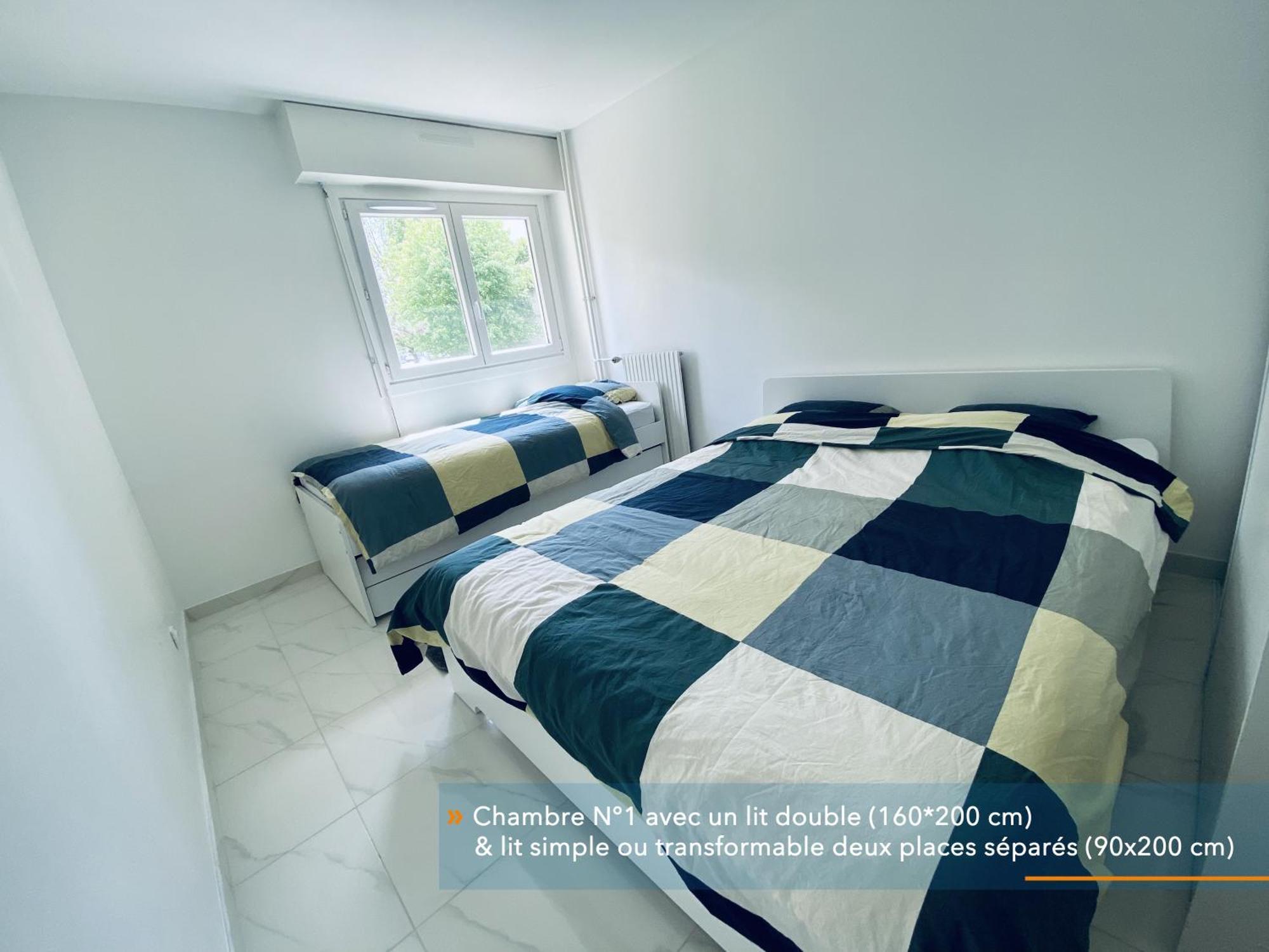 Parisien Neuf, Moderne Avec Grande Salon, 2 Chambres, 4 Lits, Parking Gratuit, 15min De Paris Et 13 Min Aeroport Orly Apartment Vitry-sur-Seine