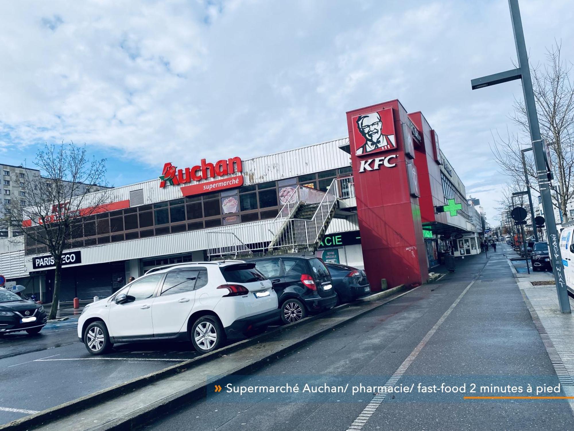 Parisien Neuf, Moderne Avec Grande Salon, 2 Chambres, 4 Lits, Parking Gratuit, 15min De Paris Et 13 Min Aeroport Orly Vitry-sur-Seine