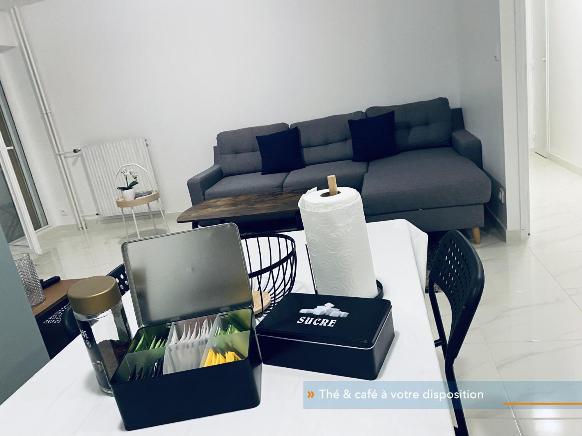 Apartment Parisien Neuf, Moderne Avec Grande Salon, 2 Chambres, 4 Lits, Parking Gratuit, 15min De Paris Et 13 Min Aeroport Orly *